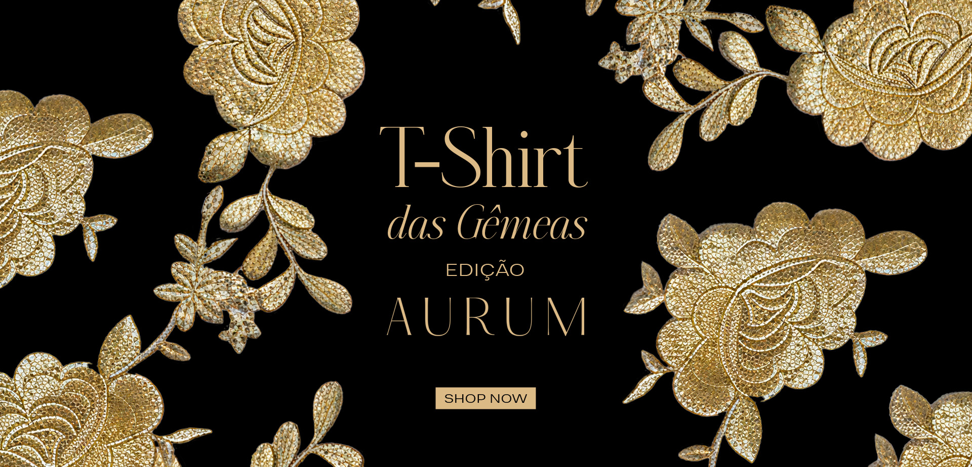 T-Shirt das Gêmeas AURUM- Desktop