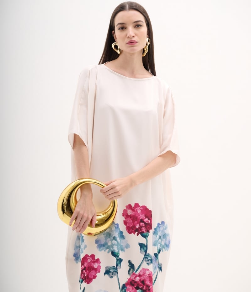 Vestido túnica estampado