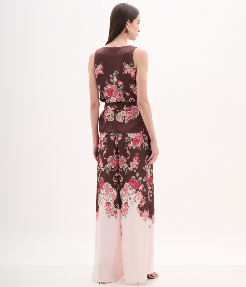 Calça arraiolo estampada