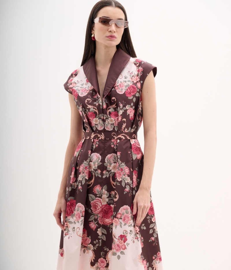 Vestido verbena estampado