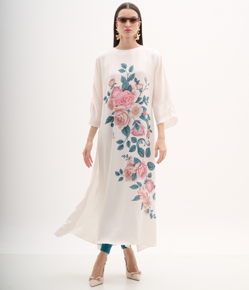 Conjunto de cetim com calça