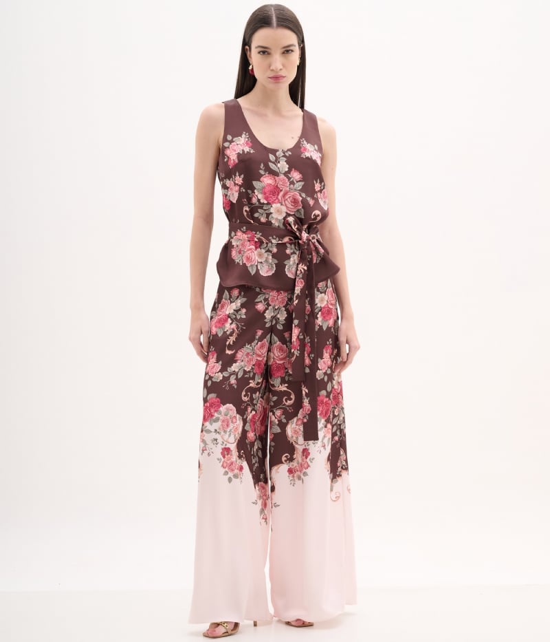 Regata decote scoop estampada