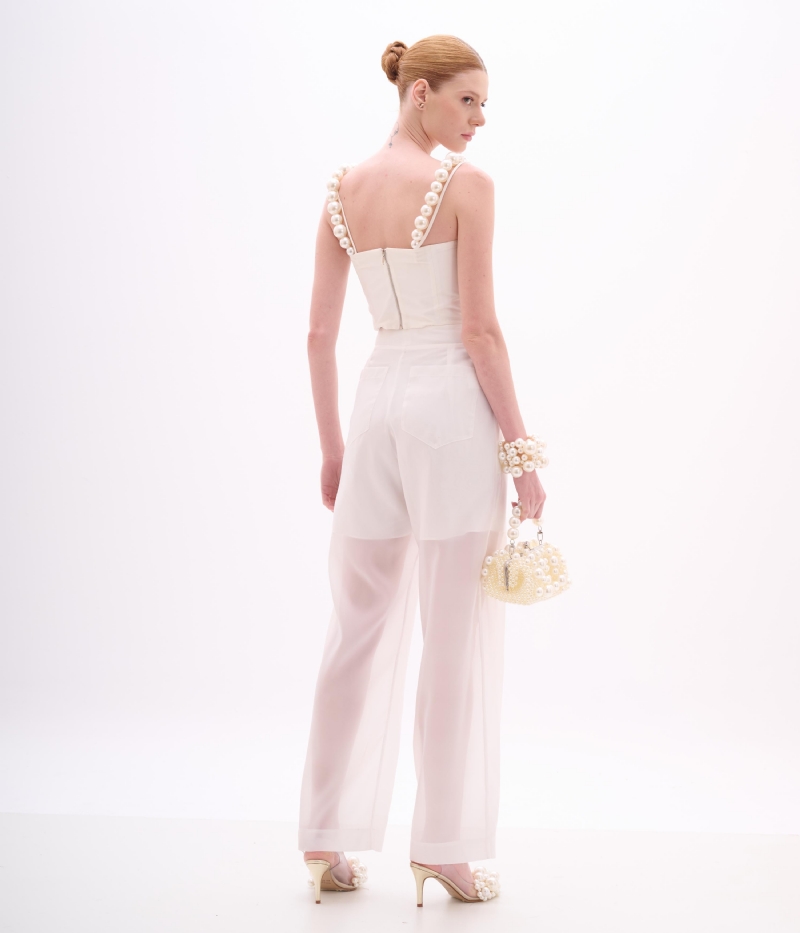 calça organza