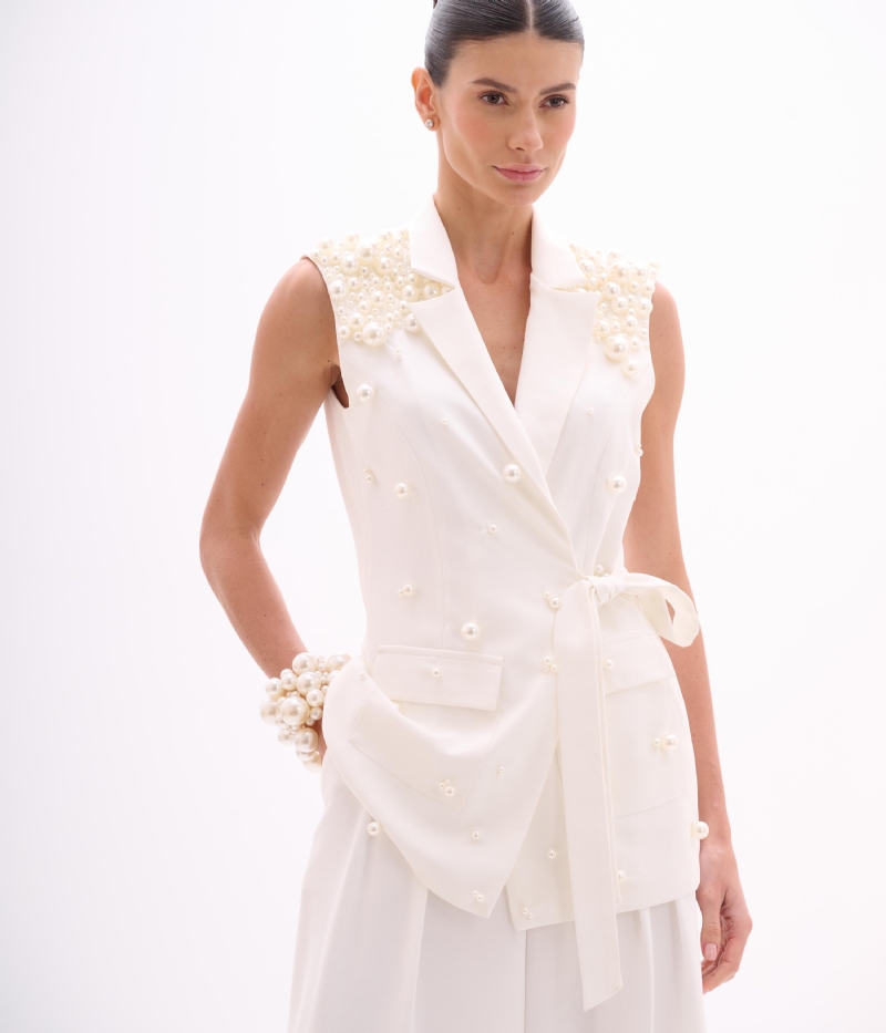 COLETE BORDADO VERMONT