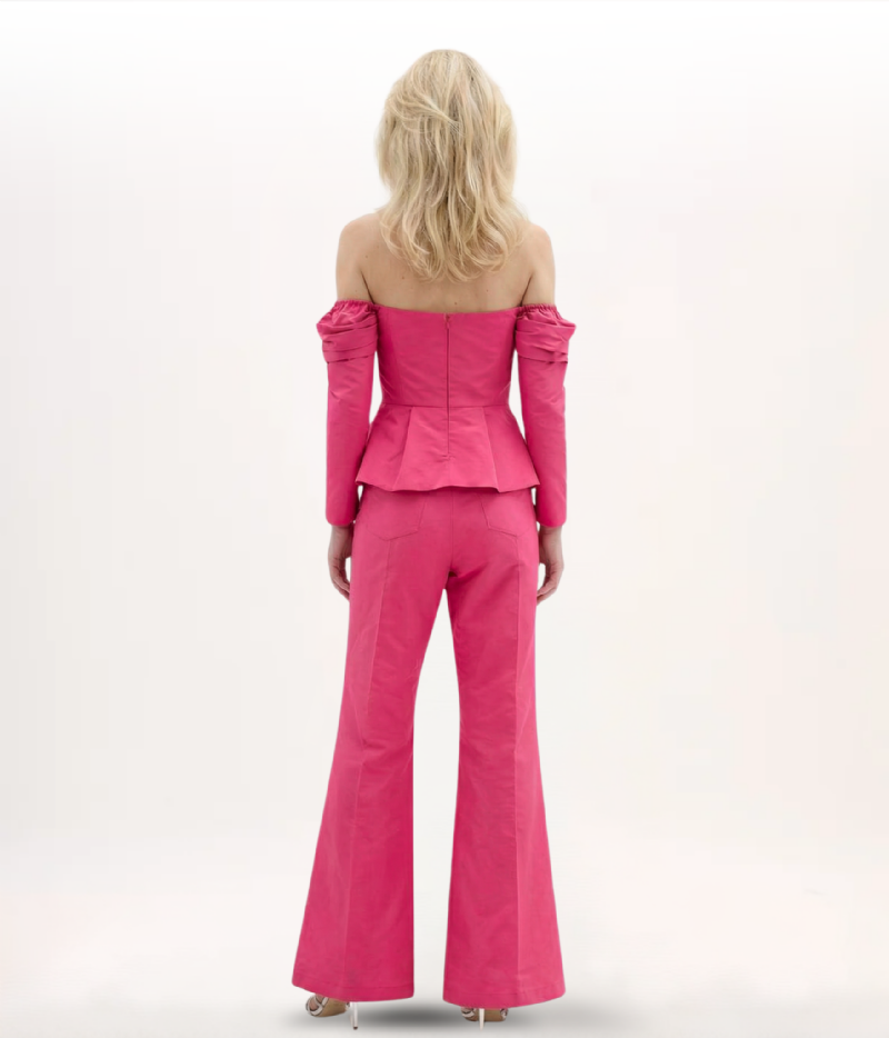 BLUSA EM SHANTUNG PINK