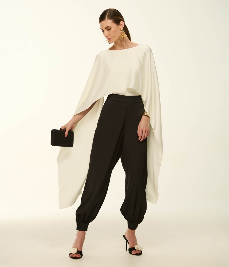 CALÇA CETIM BALLOON