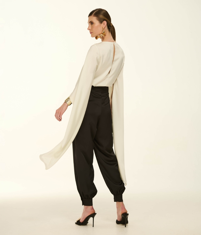 CALÇA CETIM BALLOON