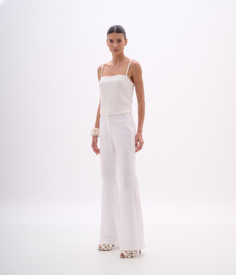 BLUSA ALÇA PAETE GLAM