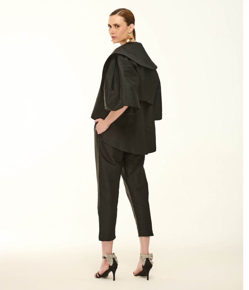 CASACO MAX GOLA E MANGA BALONE