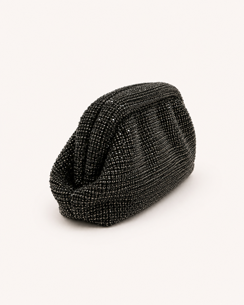 BOLSA CLUTCH PRETA FLEXÍVEL